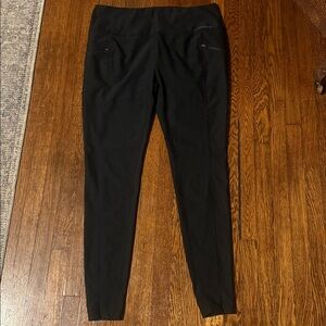 Eddie Bauer Black Leggings, Size XL Tall, EUC